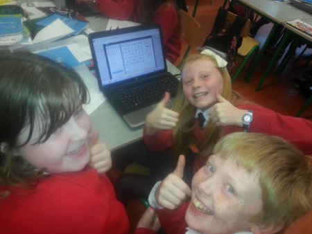 Yes! We achieved the target! Alana, Niall, Emma.